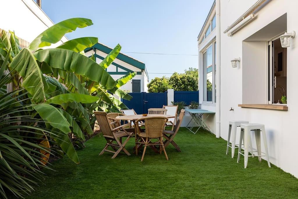 Beautiful Beach House In Front Of The Ocean Biarritz Dış mekan fotoğraf
