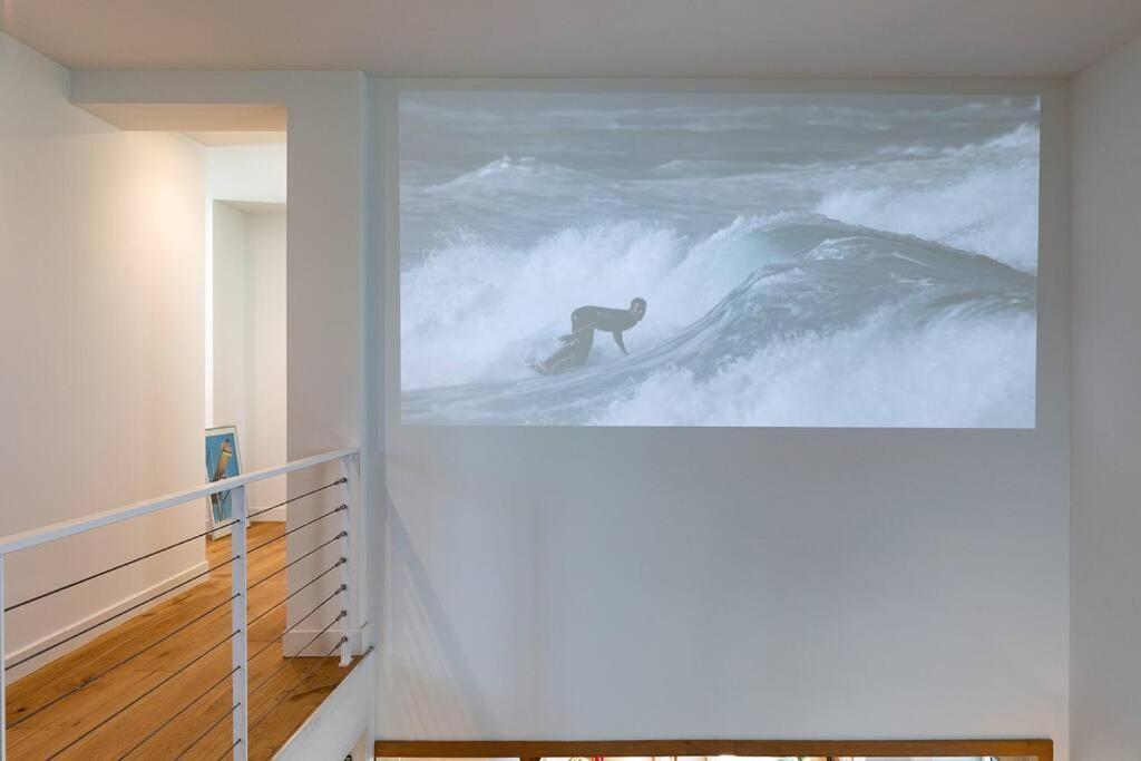 Beautiful Beach House In Front Of The Ocean Biarritz Dış mekan fotoğraf